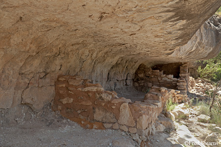 Walnut Canyon National Monument Island Trail Cliff Dwelling